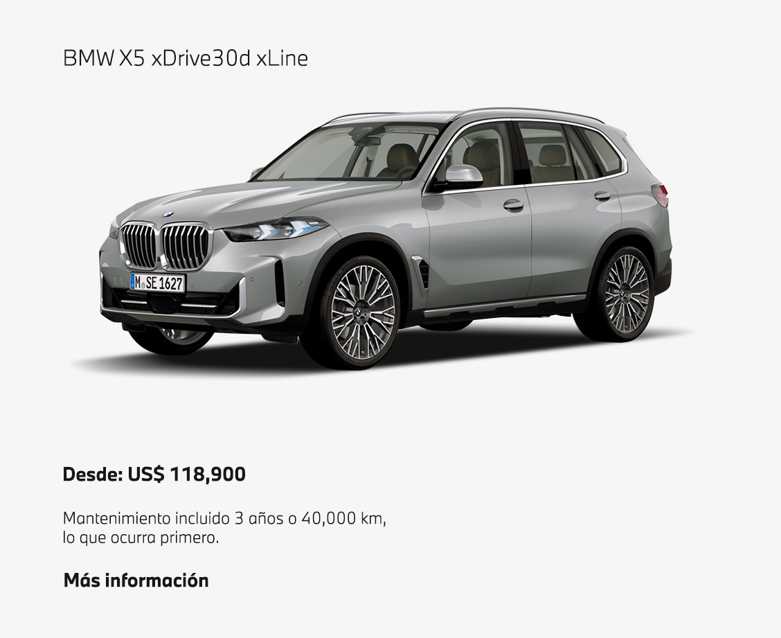 BMW X5 xDrive30d xLine